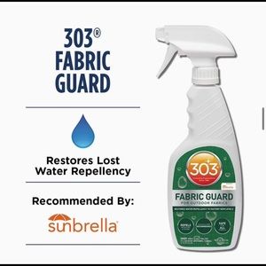 303 Fabric Guard 16oz new convertible top water proofer sealer spray bottle